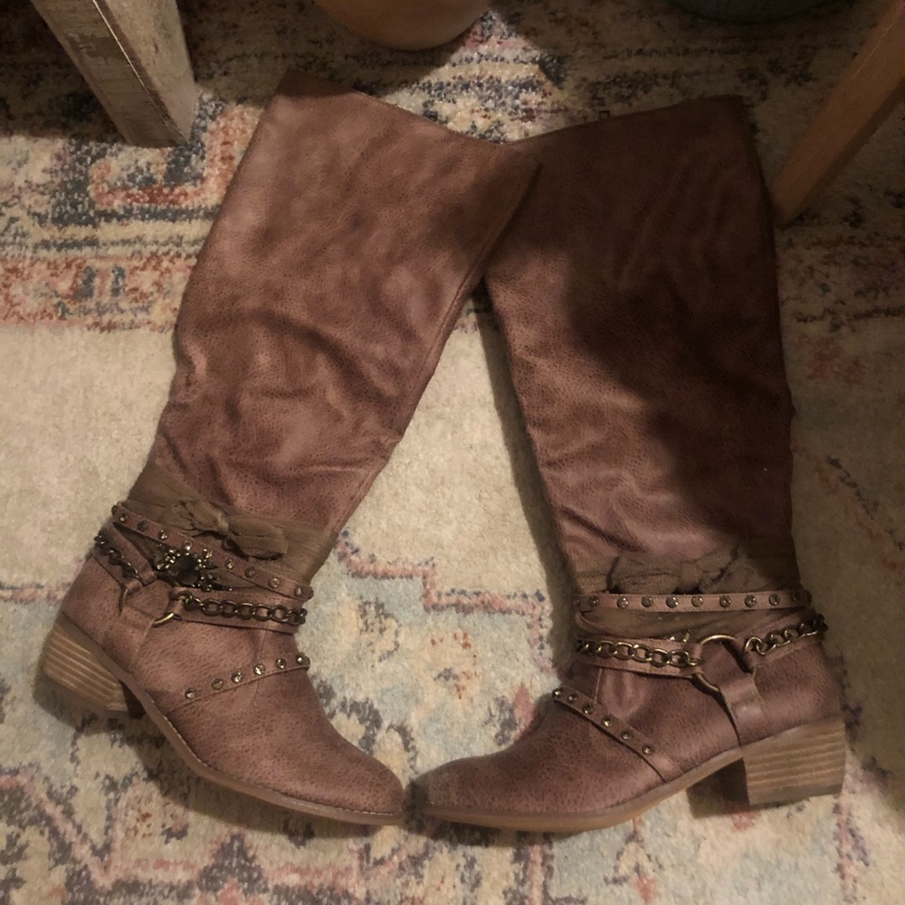 Tall Brown Boots